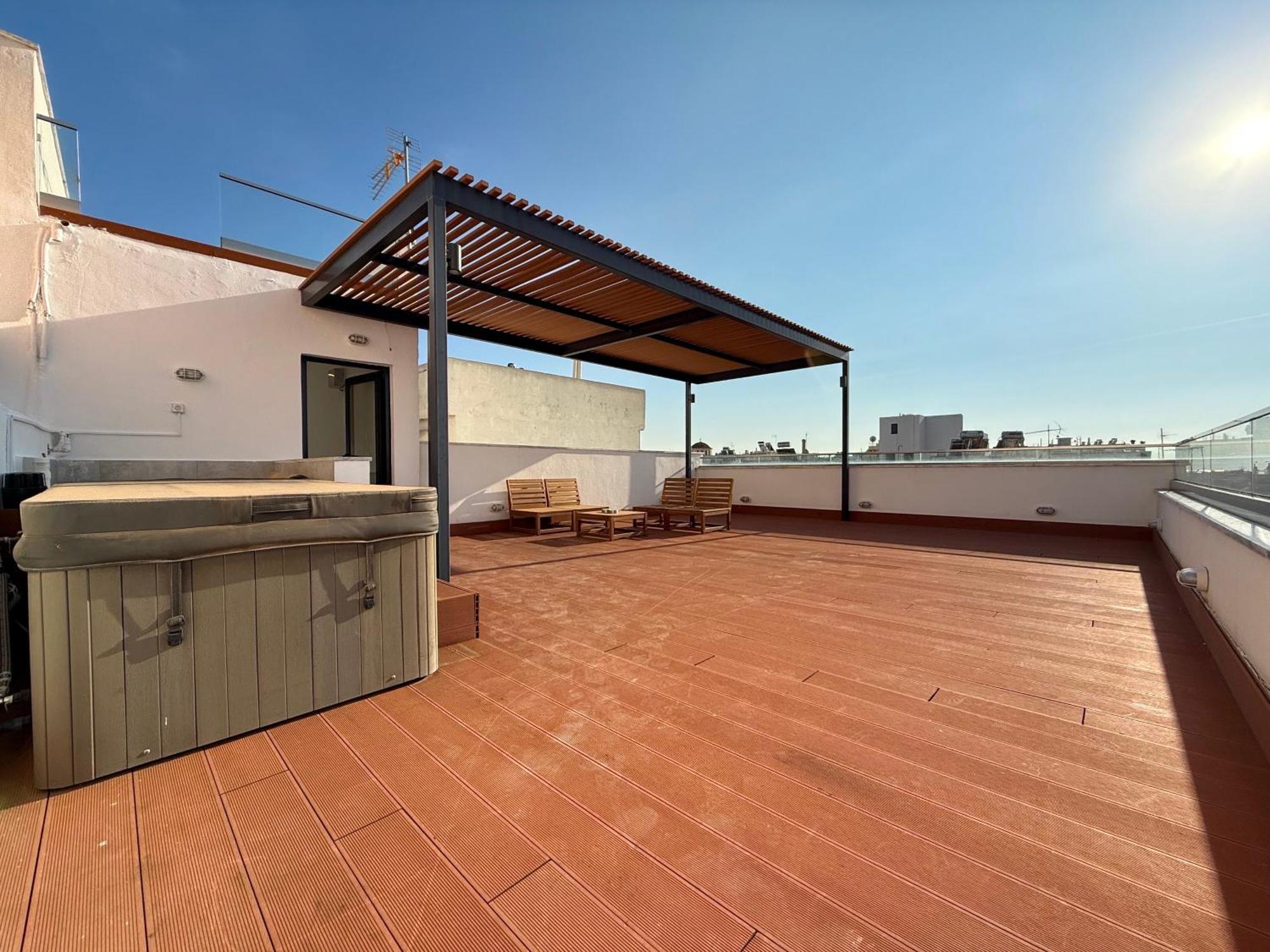 Two-Bedroom Apartment Balcony Terrace