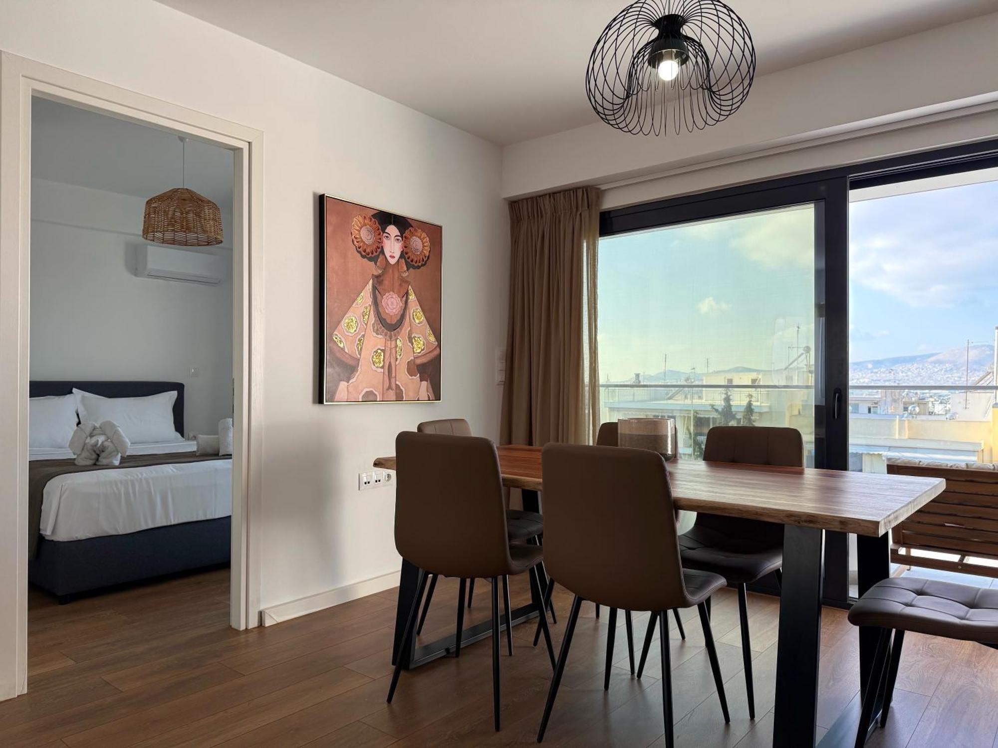 Two-Bedroom Apartment Balcony Terrace